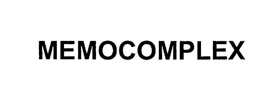 Mẫu nhãn hiệu MEMOCOMPLEX