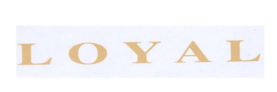 Mẫu nhãn hiệu LOYAL