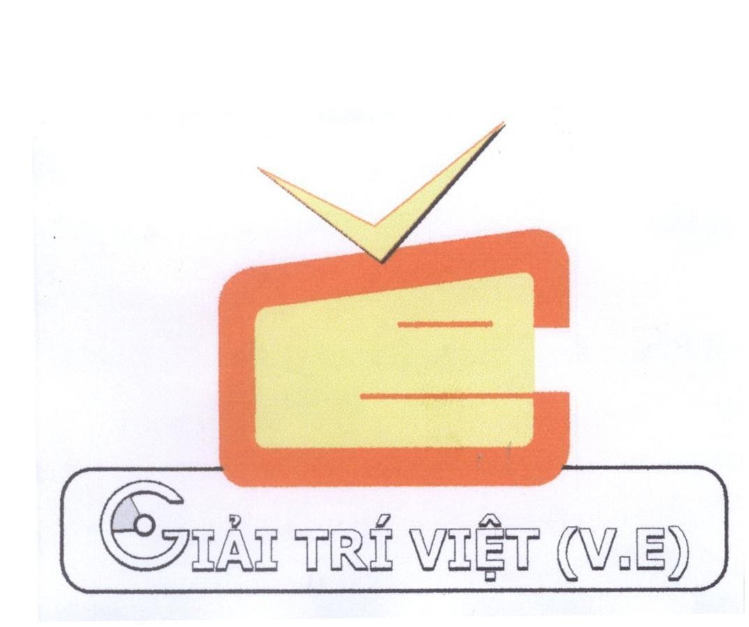 Mẫu nhãn hiệu V C E Giải Trí Việt (V.E)