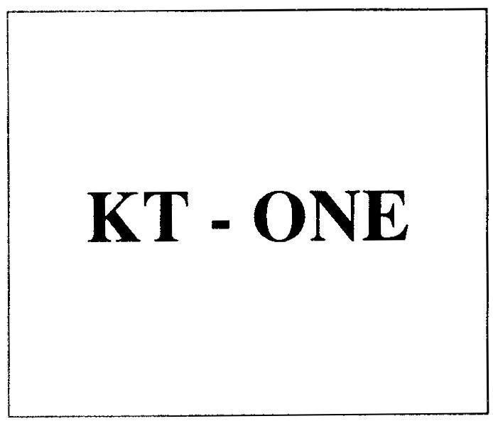 Mẫu nhãn hiệu KT - ONE