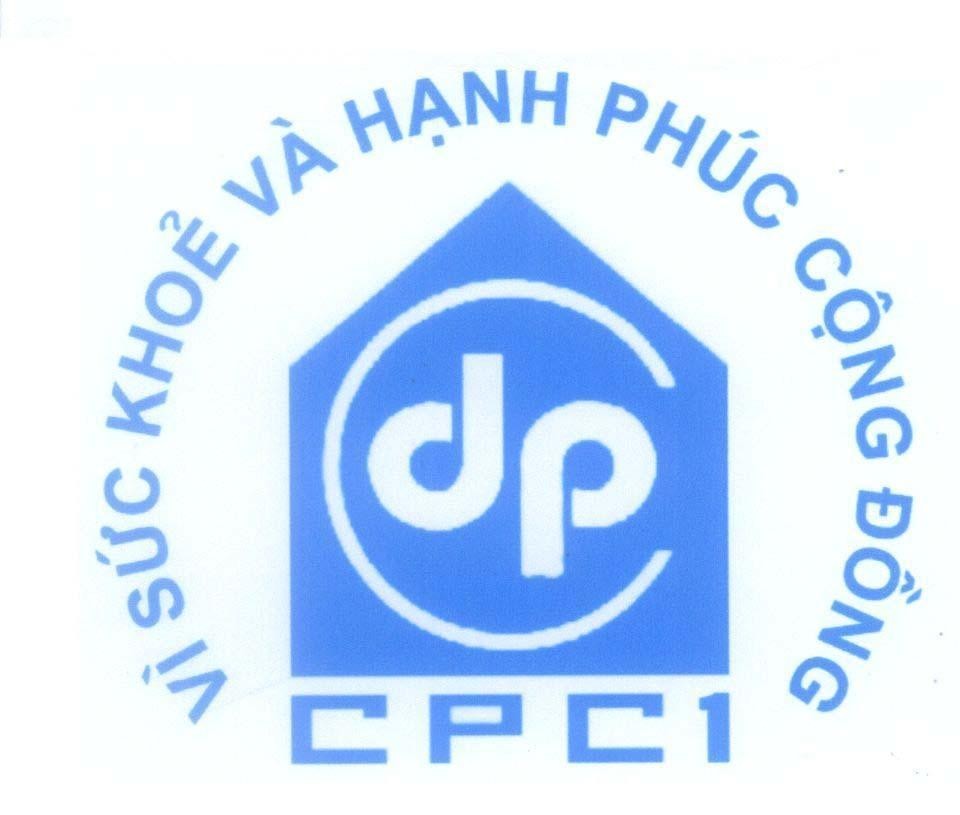 Mẫu nhãn hiệu dp CPC 1 Vì Sức Khỏe Và Hạnh Phúc Cộng Đồng