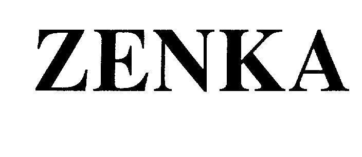 Mẫu nhãn hiệu ZENKA