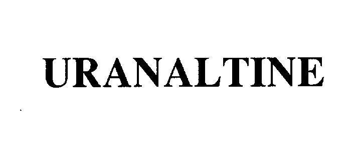 Mẫu nhãn hiệu URANALTINE