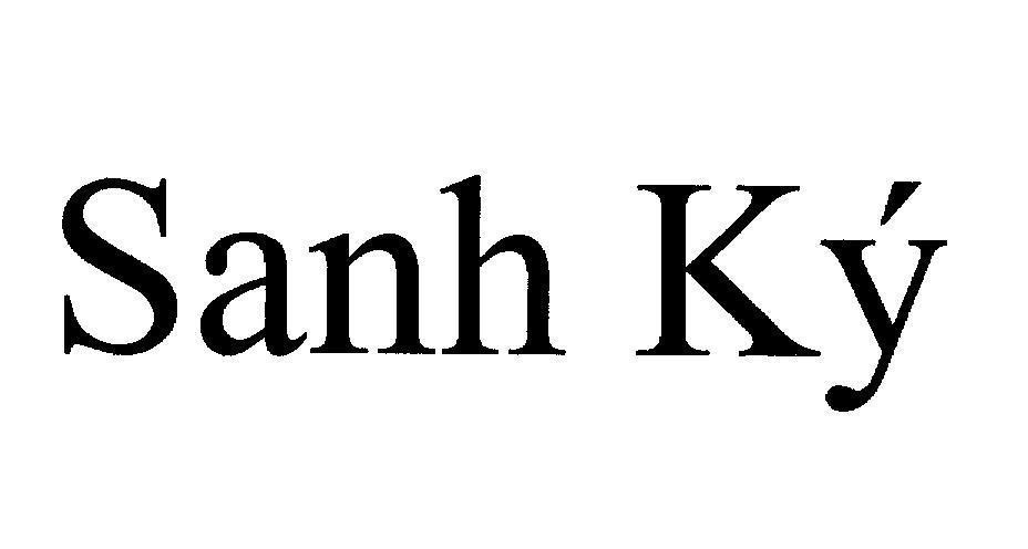 Mẫu nhãn hiệu Sanh Ký