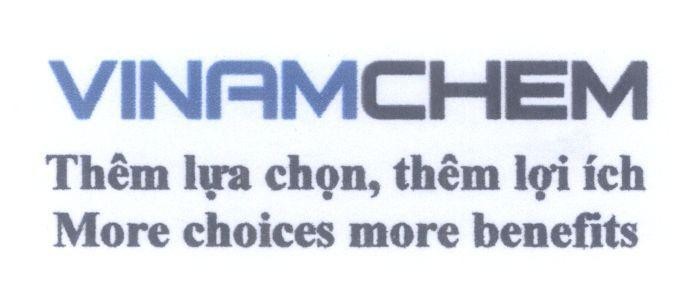 Mẫu nhãn hiệu VINAMCHEM Thêm lựa chọn, thêm lợi ích More choices more benefits