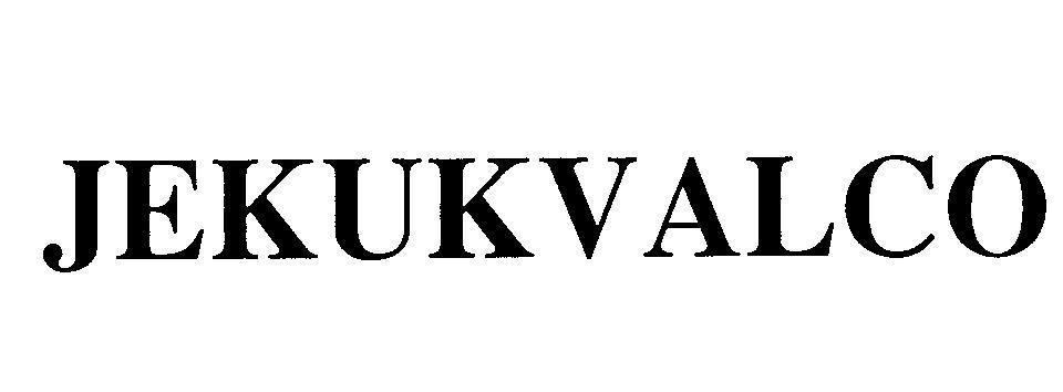 Mẫu nhãn hiệu JEKUKVALCO