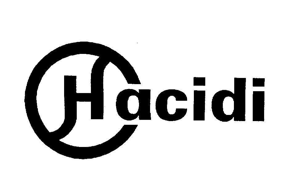 Mẫu nhãn hiệu C H Hacidi
