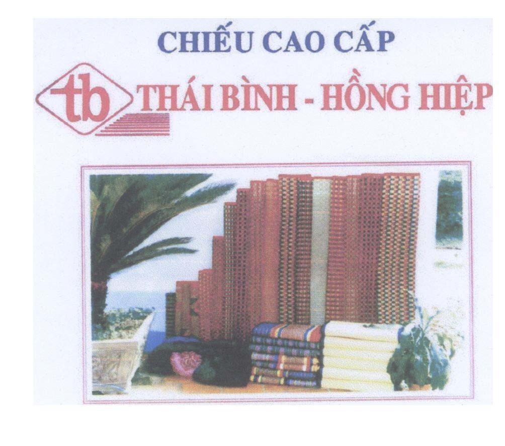 Mẫu nhãn hiệu tb Chiếu Cao Cấp Thái Bình - Hồng Hiệp