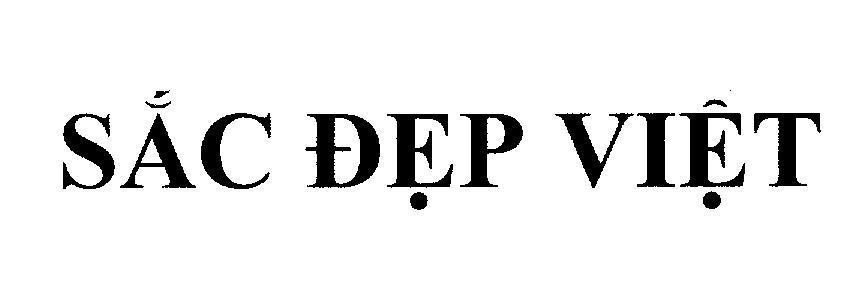 Mẫu nhãn hiệu Sắc Đẹp Việt