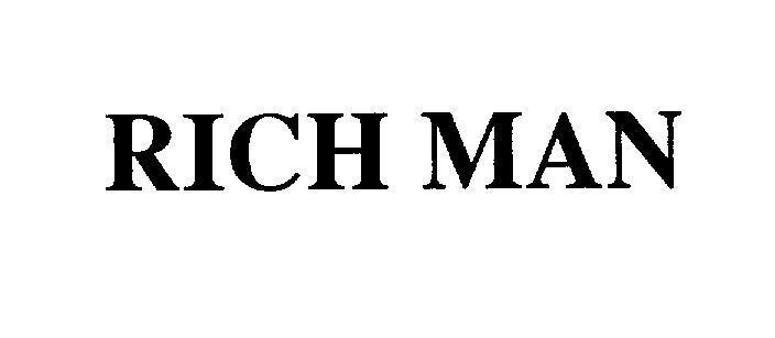 Mẫu nhãn hiệu RICH MAN