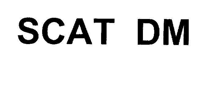 Mẫu nhãn hiệu SCAT DM
