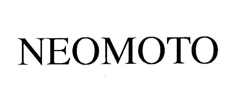 Mẫu nhãn hiệu NEOMOTO