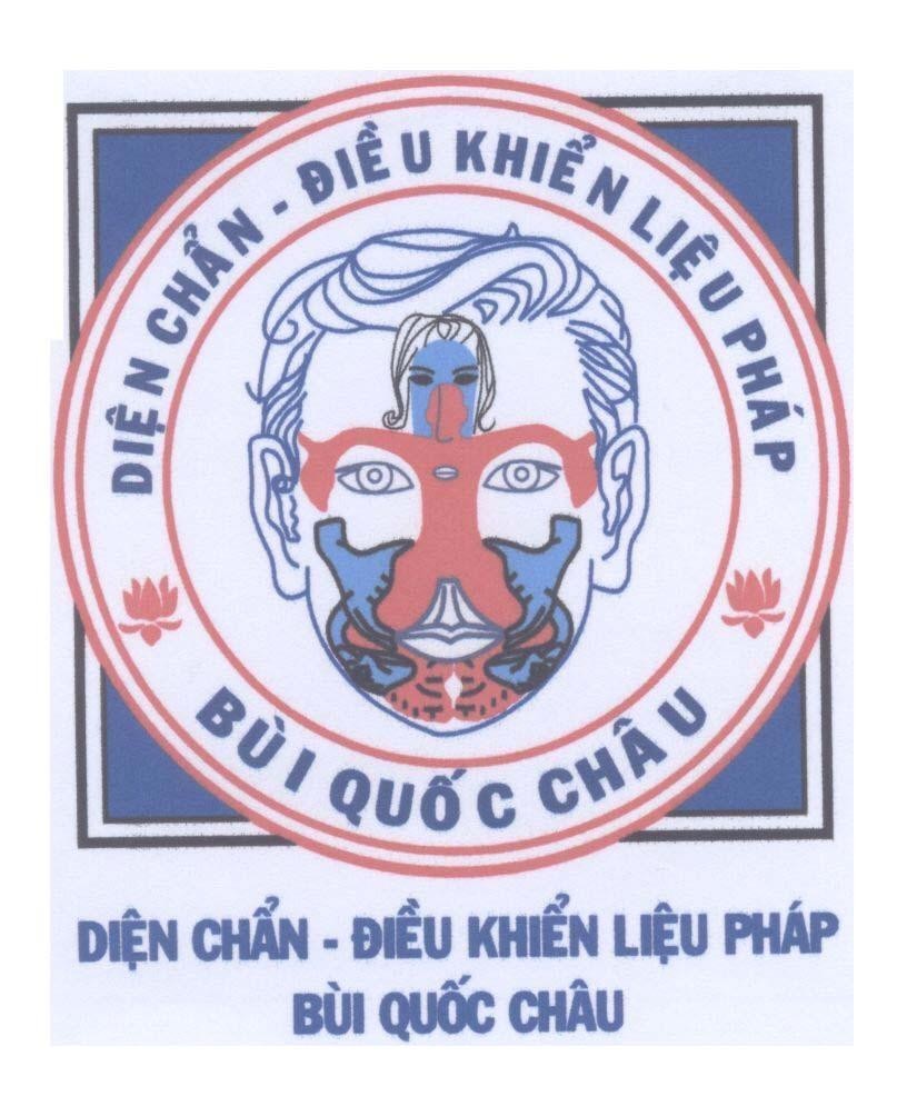Mẫu nhãn hiệu Diện Chẩn - Điều Khiển Liệu Pháp Bùi Quốc Châu