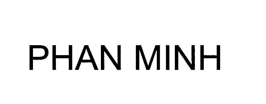 Mẫu nhãn hiệu PHAN MINH