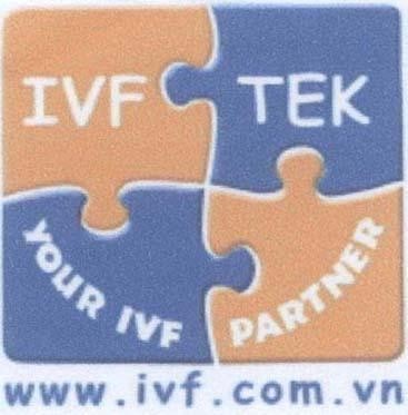 Mẫu nhãn hiệu IVF TEK YOUR IVF PARTNER www.ivf.com.vn