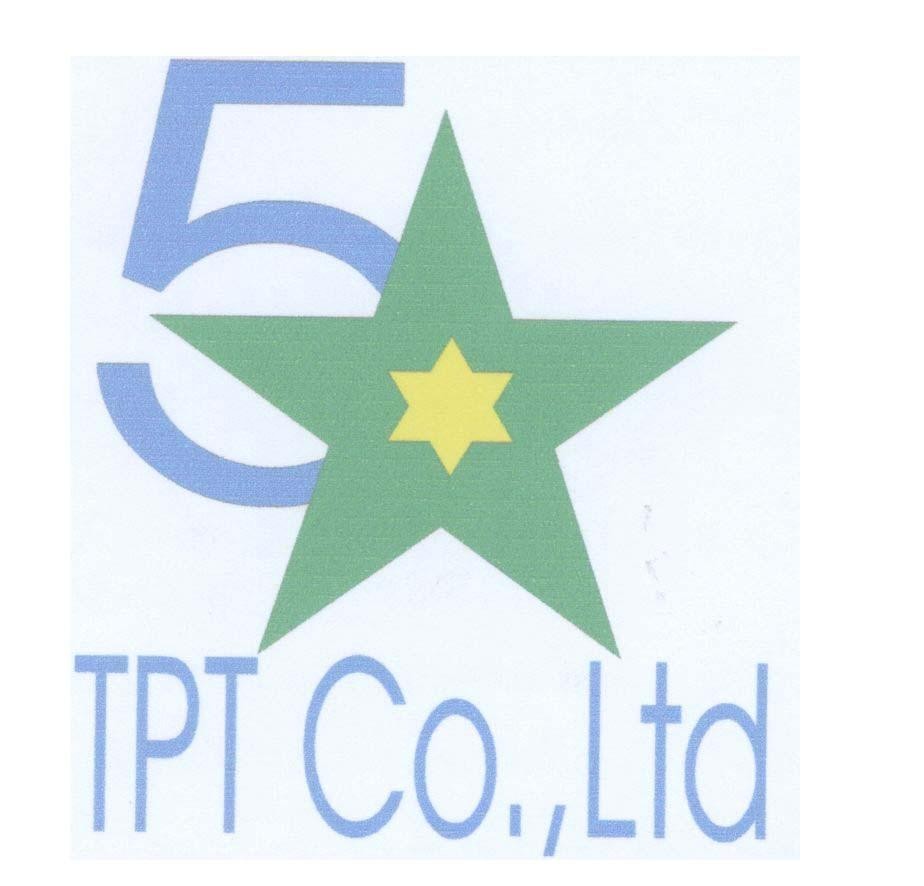 Mẫu nhãn hiệu 5 TPT CO.,LTD