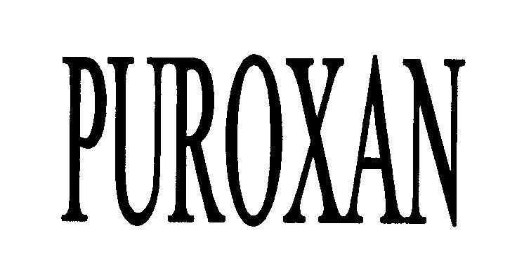 Mẫu nhãn hiệu PUROXAN