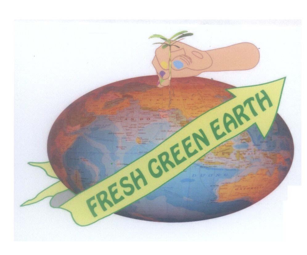 Mẫu nhãn hiệu FRESH GREEN EARTH