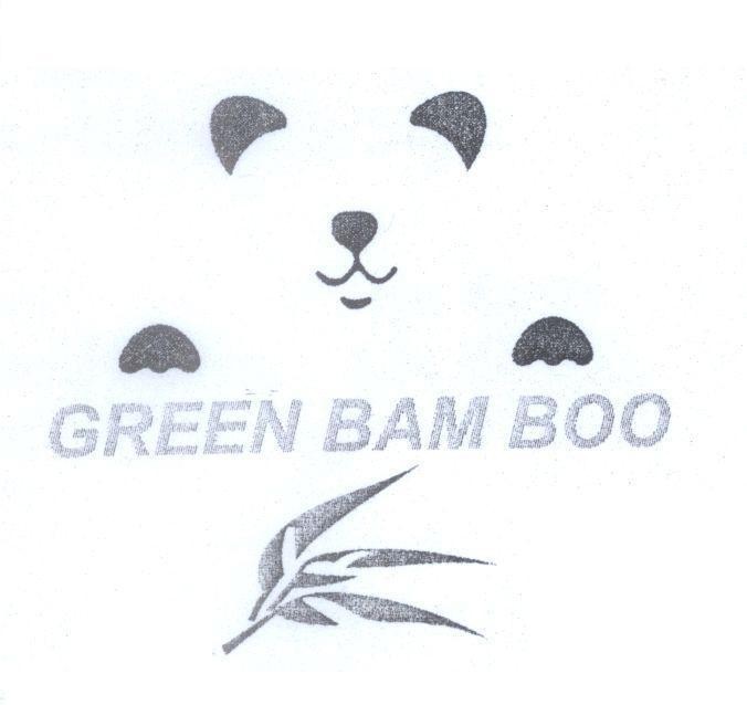 Mẫu nhãn hiệu GREEN BAM BOO