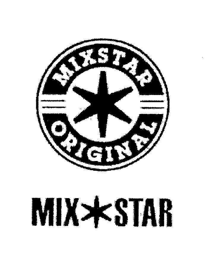 Mẫu nhãn hiệu MIX STAR ORIGINAL