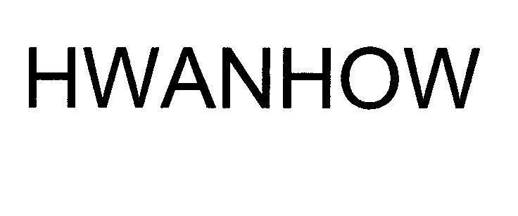 Mẫu nhãn hiệu HWANHOW