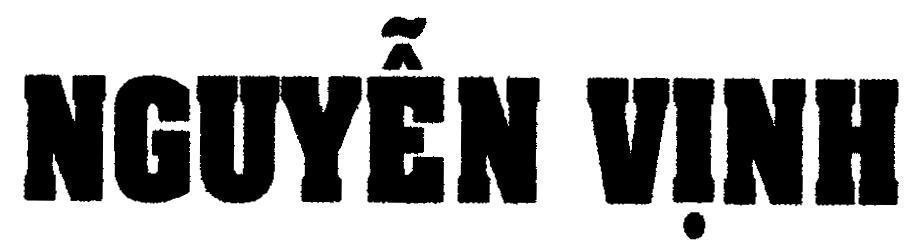 Mẫu nhãn hiệu Nguyễn Vịnh
