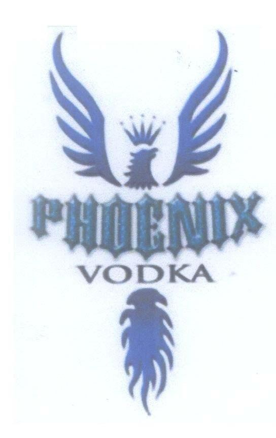 Mẫu nhãn hiệu PHOENIX VODKA