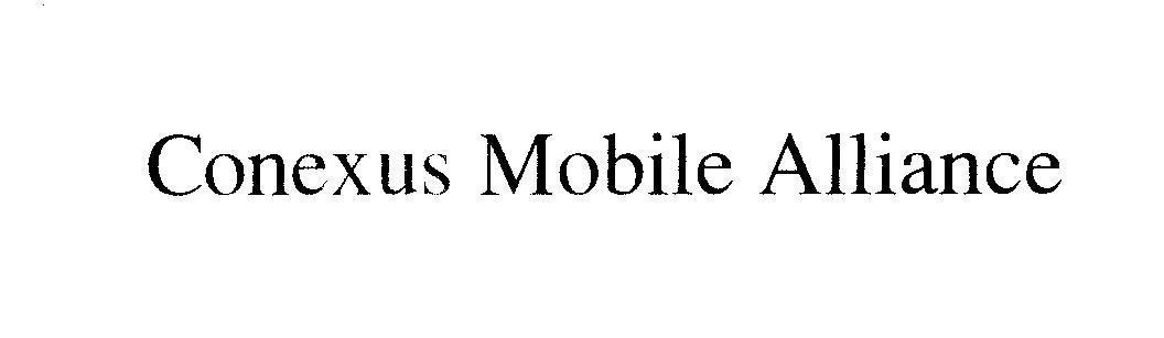 Mẫu nhãn hiệu Conexus Mobile Alliance
