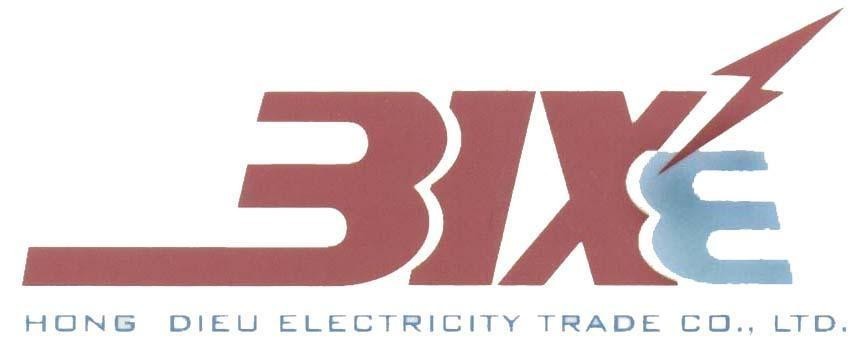 Mẫu nhãn hiệu BIXE HONG DIEU ELECTRICITY TRADE CO.,LTD
