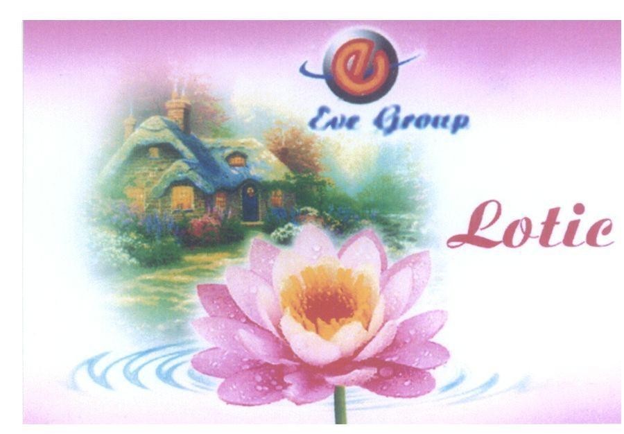 Mẫu nhãn hiệu Lotic e Eve group