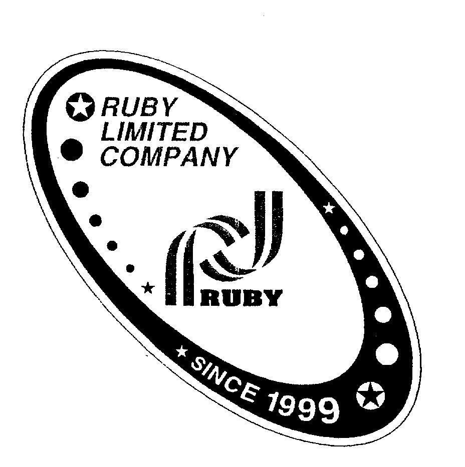 Mẫu nhãn hiệu RUBY LIMITED COMPANY RUBY SINCE 1999