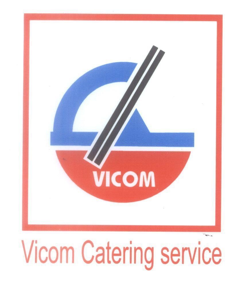 Mẫu nhãn hiệu VICOM Vicom Catering service