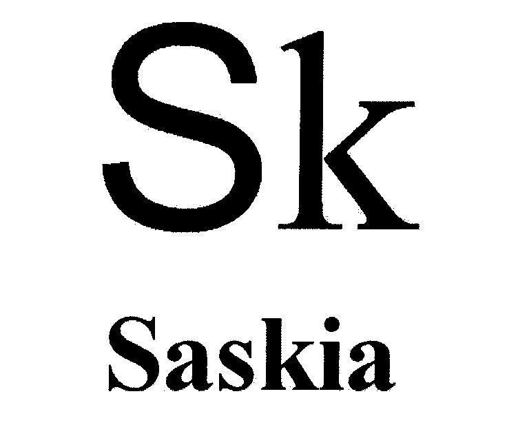 Mẫu nhãn hiệu Sk Saskia