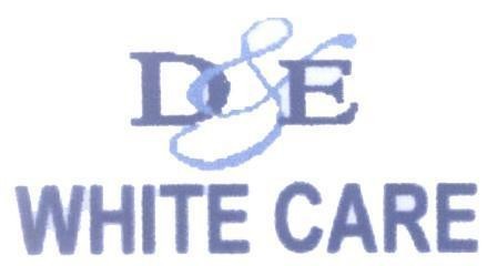 Mẫu nhãn hiệu D&E WHITE CARE