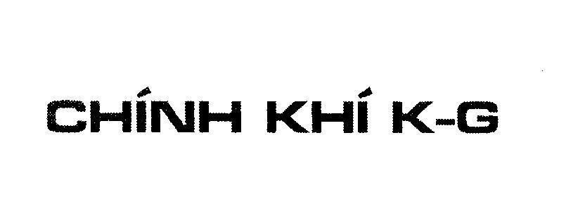 Mẫu nhãn hiệu Chính Khí K-G