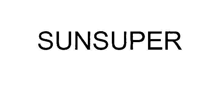 Mẫu nhãn hiệu SUNSUPER
