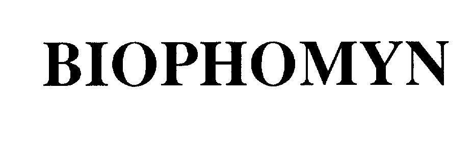 Mẫu nhãn hiệu BIOPHOMYN