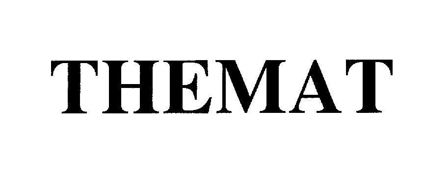 Mẫu nhãn hiệu THEMAT