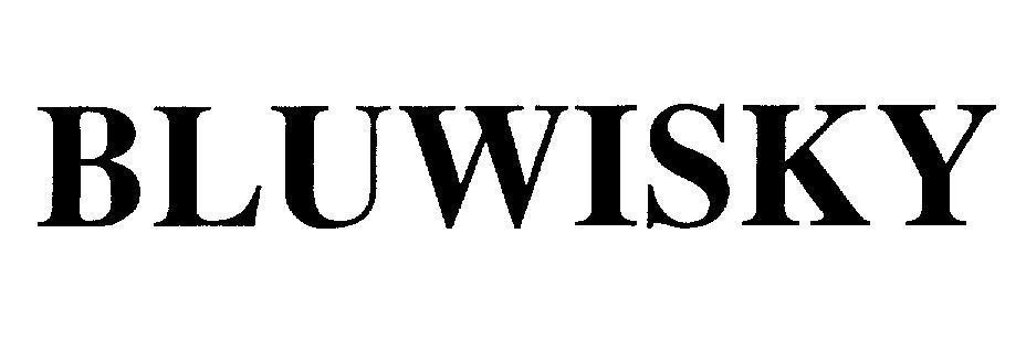 Mẫu nhãn hiệu BLUWISKY