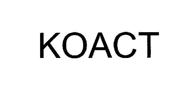 Mẫu nhãn hiệu KOACT