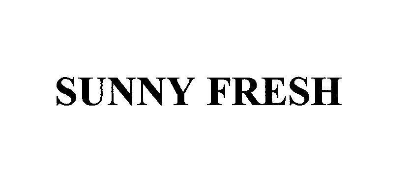 Mẫu nhãn hiệu SUNNY FRESH