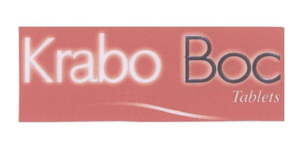 Mẫu nhãn hiệu Krabo Boc Tablets