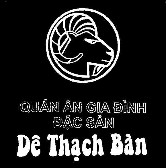 Mẫu nhãn hiệu Quán Ăn Gia Đình Đặc Sản Dê Thạch Bàn