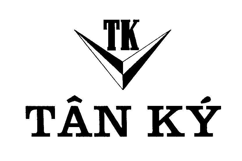 Mẫu nhãn hiệu V TK Tân Ký