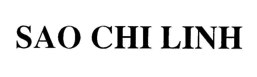 Mẫu nhãn hiệu SAO CHI LINH