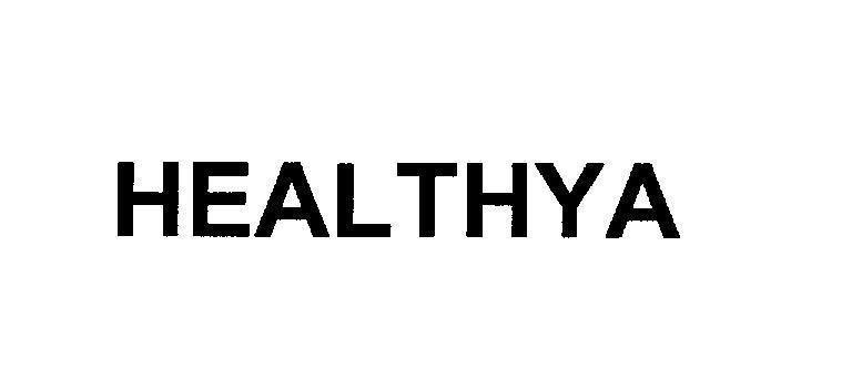 Mẫu nhãn hiệu HEALTHYA