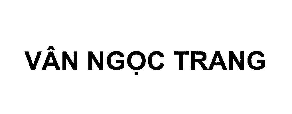Mẫu nhãn hiệu Vân Ngọc Trang