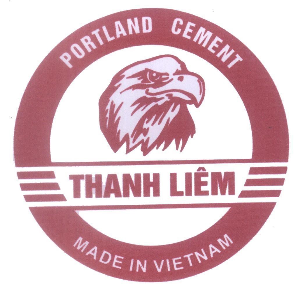 Mẫu nhãn hiệu THANH LIÊM PORTLAND CEMENT MADE IN VIETNAM