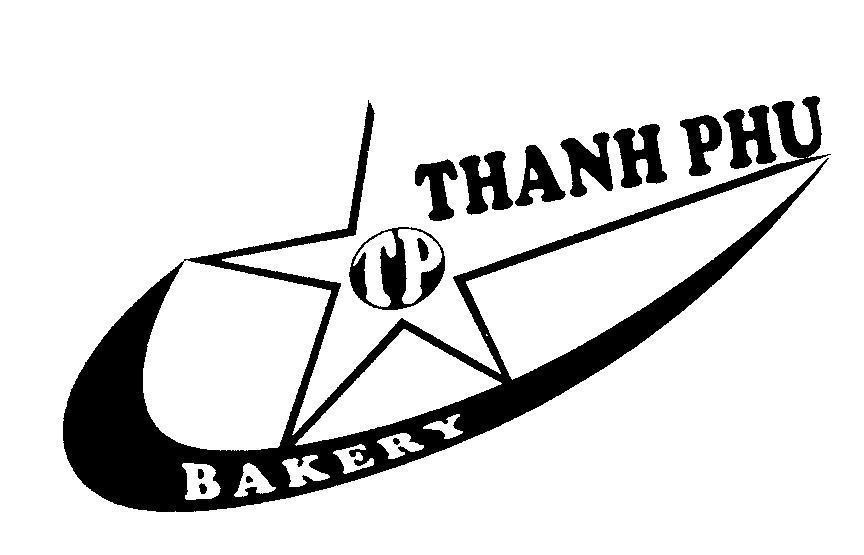 Mẫu nhãn hiệu THANH PHU BAKERY TP