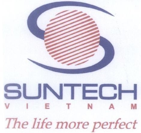 Mẫu nhãn hiệu SUNTECH VIETNAM S The life more perfect